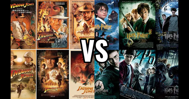 Harry Potter Movies vs. Indiana Jones Movies