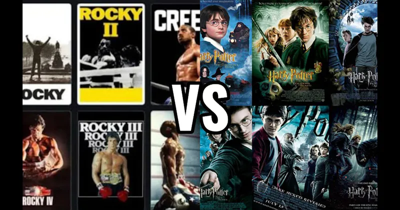 Harry Potter Movies vs. Rocky / Creed Movies