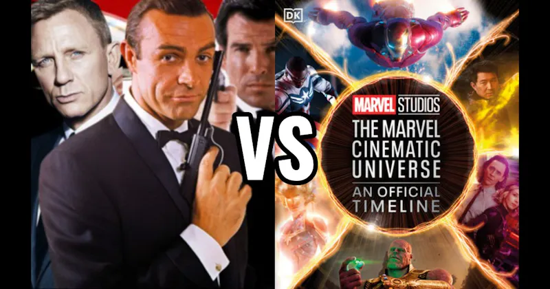 James Bond Movies vs. Marvel Cinematic Universe