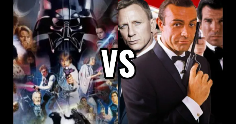 James Bond Movies vs. Star Wars Movies