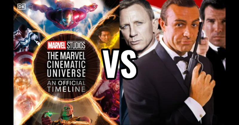 James Bond Movies vs. Marvel Cinematic Universe