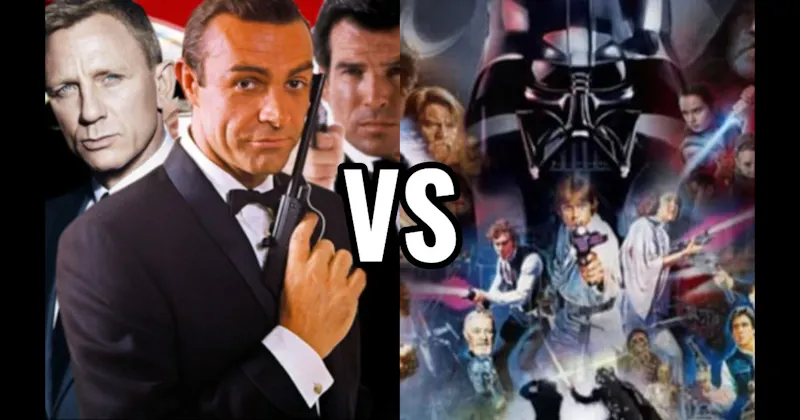 James Bond Movies vs. Star Wars Movies