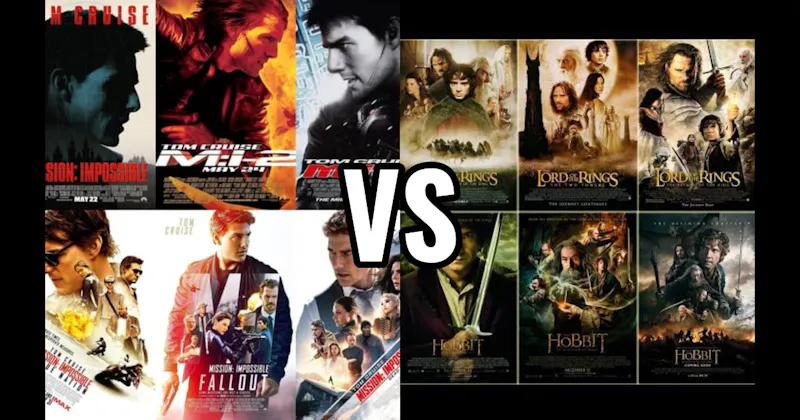 Lord of the Rings Movies vs. Mission: Impossible Movies