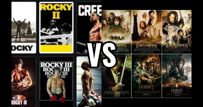 Lord of the Rings Movies vs. Rocky / Creed Movies
