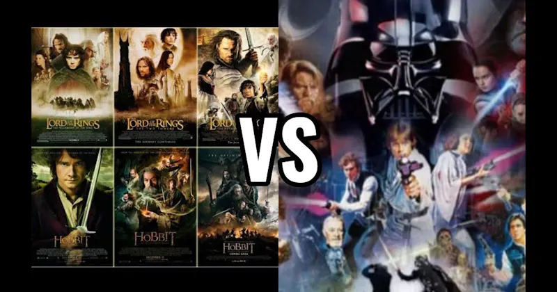 Lord of the Rings Movies vs. Star Wars Movies