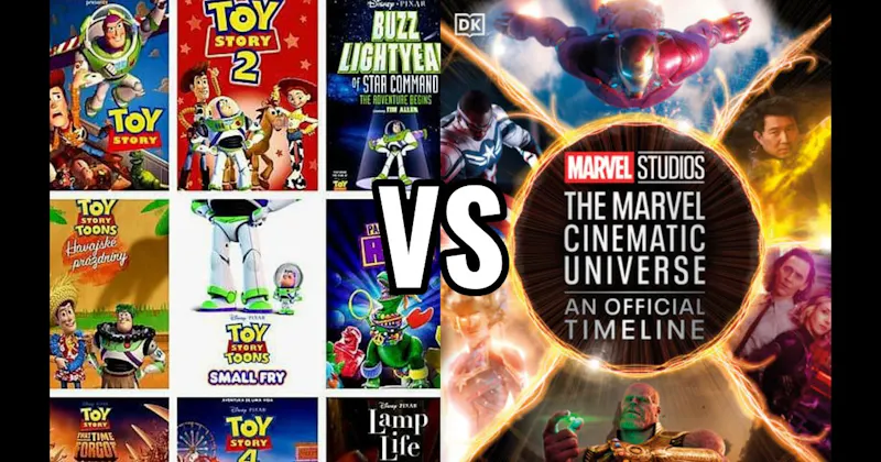 Marvel Cinematic Universe vs. Toy Story  Movies