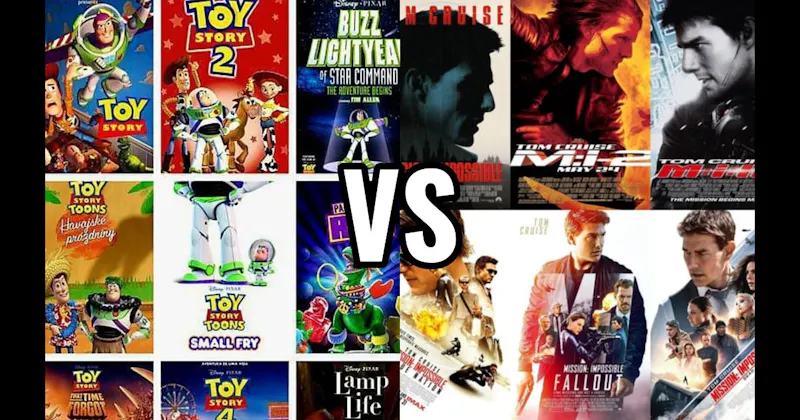 Mission: Impossible Movies vs. Toy Story  Movies