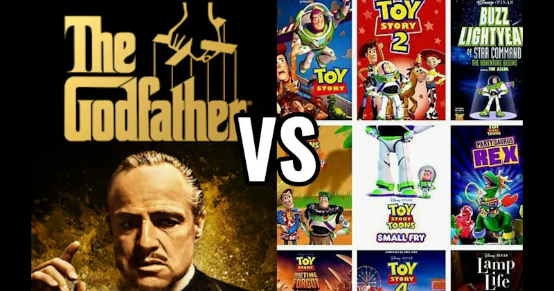 The Godfather Movies vs. Toy Story  Movies