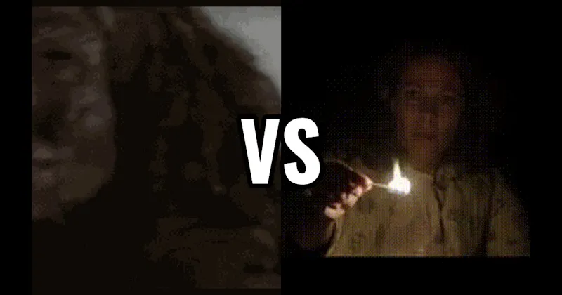 Bedroom Clap — The Conjuring vs. Diner Figure — Mulholland Drive