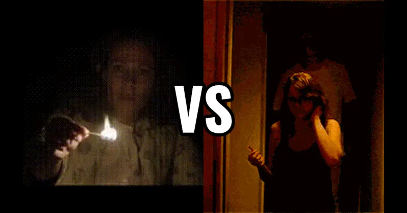 Bedroom Clap — The Conjuring vs. Tall Man Appears — It Follows