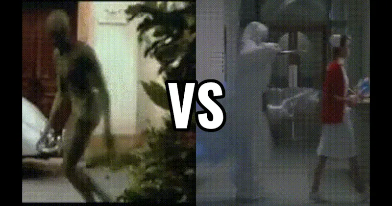 Birthday Party Scene - Signs vs. Hospital Hallway — The Exorcist III
