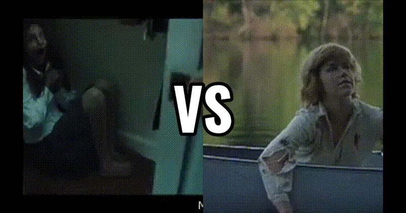 Closet Scene — The Ring vs. Crystal Lake — Friday the 13th
