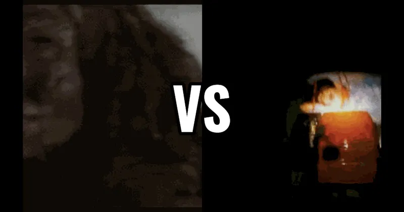 Diner Figure — Mulholland Drive vs. Lawnmower Tape — Sinister