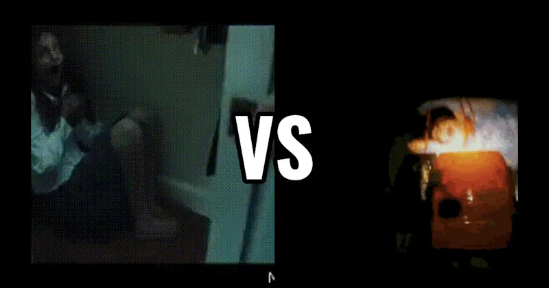 Closet Scene — The Ring vs. Lawnmower Tape — Sinister