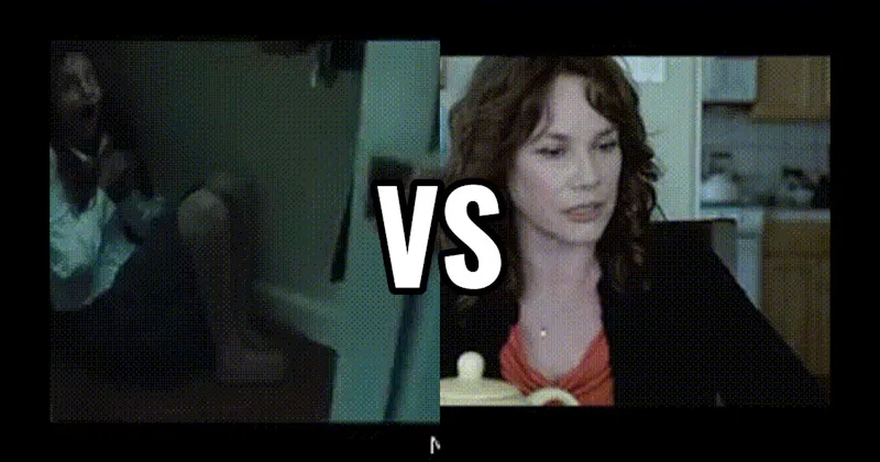 Closet Scene — The Ring vs. Red Demon — Insidious