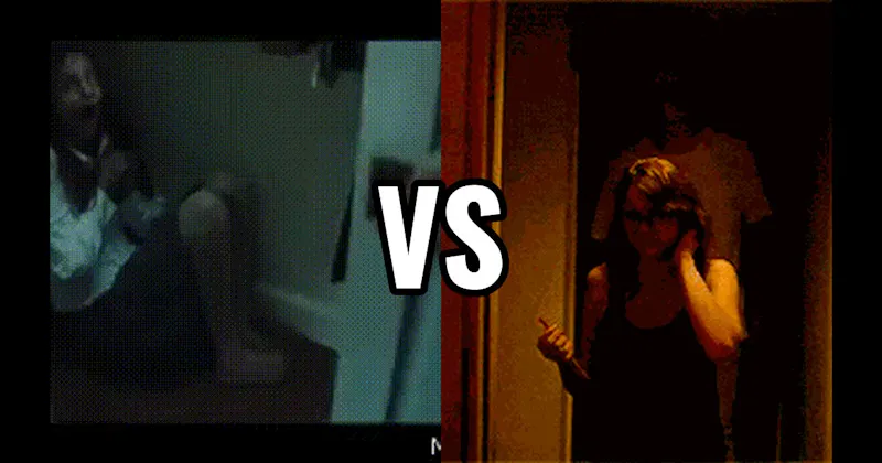 Closet Scene — The Ring vs. Tall Man Appears — It Follows