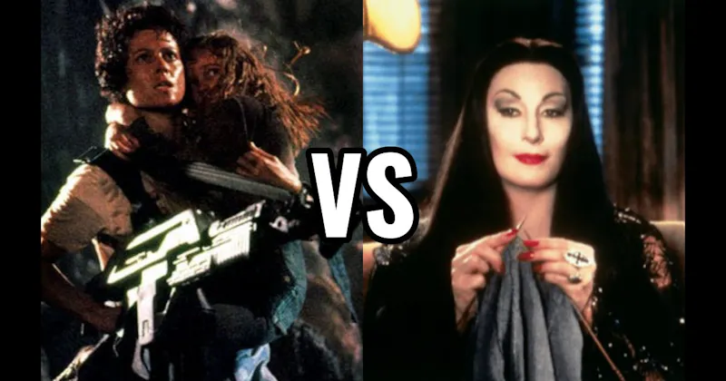 ELLEN RIPLEY (ALIENS) vs. MORTICIA ADDAMS (THE ADDAMS FAMILY)