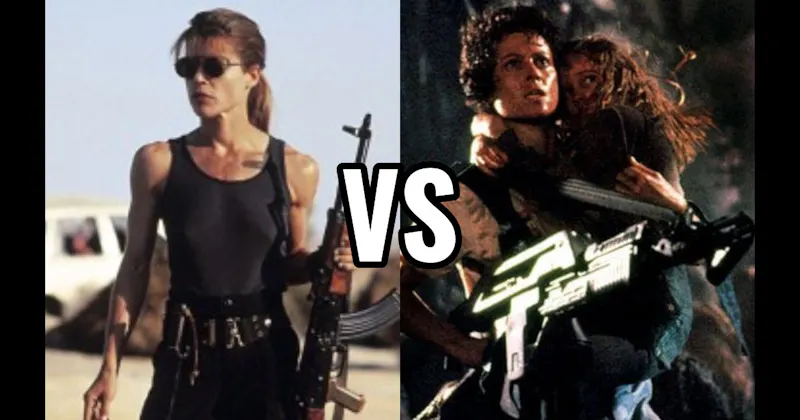 ELLEN RIPLEY (ALIENS) vs. Sarah Connor (Terminator / T2)