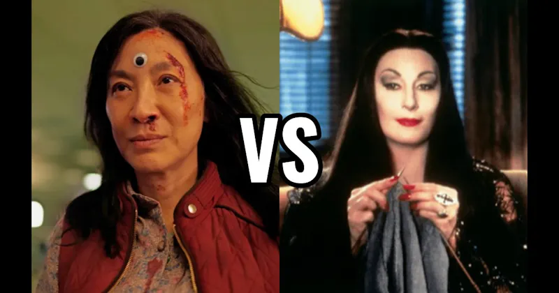 EVELYN WANG (EVERYTHING EVERYWHERE ALL AT ONCE) vs. MORTICIA ADDAMS (THE ADDAMS FAMILY)