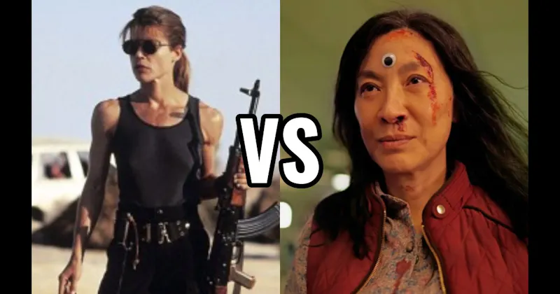 EVELYN WANG (EVERYTHING EVERYWHERE ALL AT ONCE) vs. Sarah Connor (Terminator / T2)