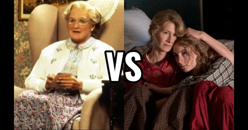 MARMEE MARCH (LITTLE WOMEN) vs. MRS. DOUBTFIRE (MRS. DOUBTFIRE)