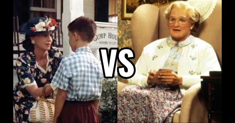 MRS. DOUBTFIRE (MRS. DOUBTFIRE) vs. MRS. GUMP (FORREST GUMP)