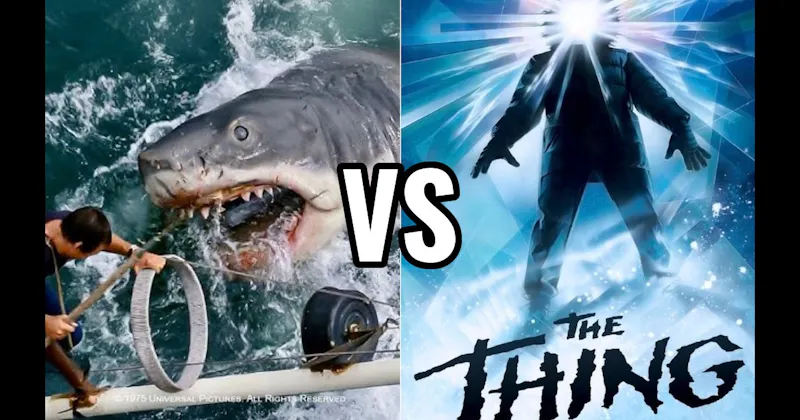 Jaws Shark vs. The Thing