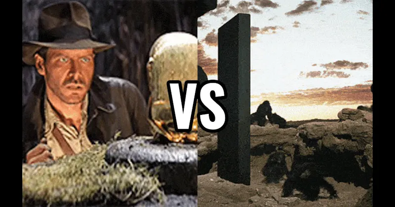 2001: A Space Odyssey vs. Raiders of the Lost Ark