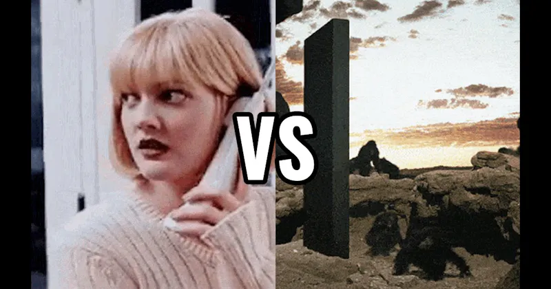 2001: A Space Odyssey vs. Scream (1996)