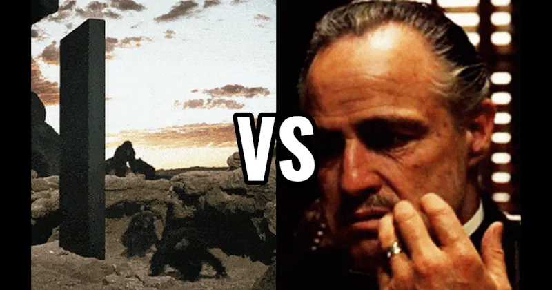 2001: A Space Odyssey vs. The Godfather (1972)