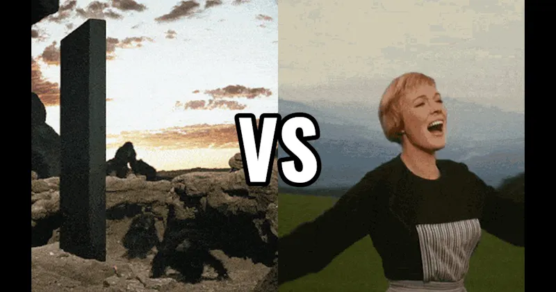 2001: A Space Odyssey vs. The Sound of Music