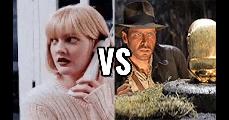 Raiders of the Lost Ark vs. Scream (1996)