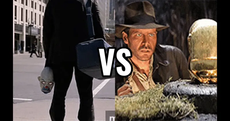 Dark Knight (2008) vs. Raiders of the Lost Ark