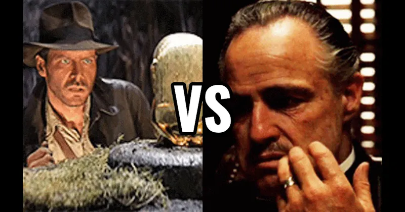 Raiders of the Lost Ark vs. The Godfather (1972)