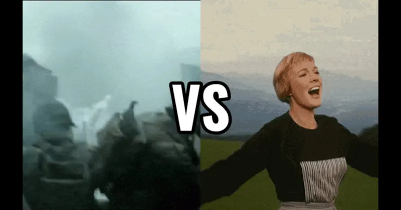 Saving Private Ryan vs. The Sound of Music