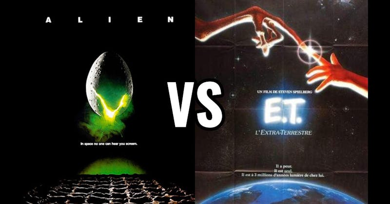 Alien (1979) vs. E.T. the Extra-Terrestrial (1982)