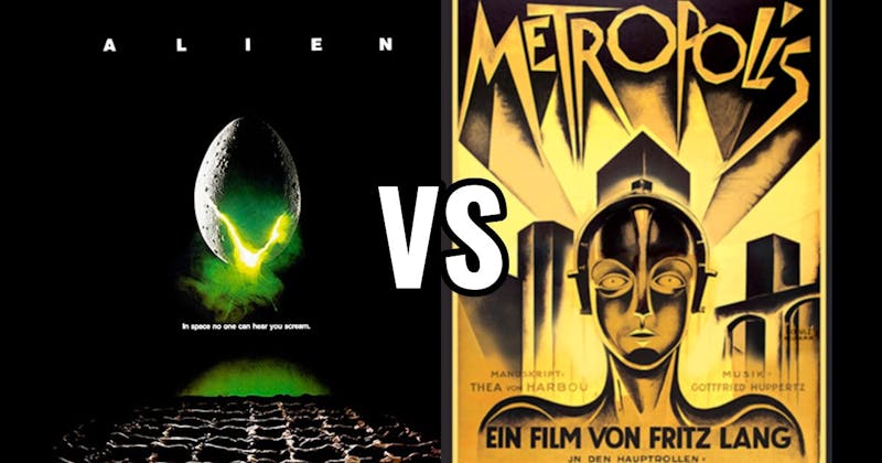 Alien (1979) vs. Metropolis (1927)