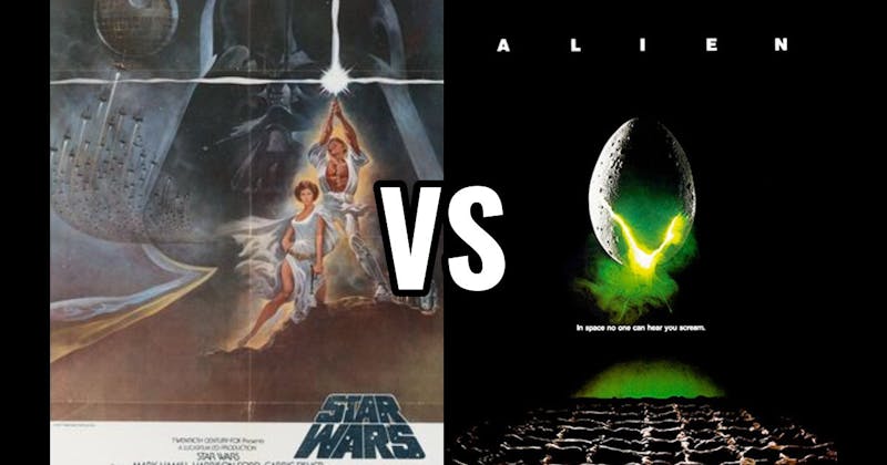 Alien (1979) vs. Star Wars (1977)