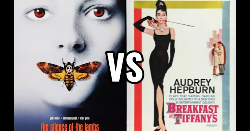 Breakfast at Tiffany’s (1961) vs. The Silence of the Lambs (1991)