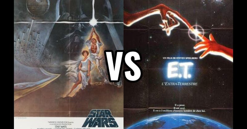 E.T. the Extra-Terrestrial (1982) vs. Star Wars (1977)