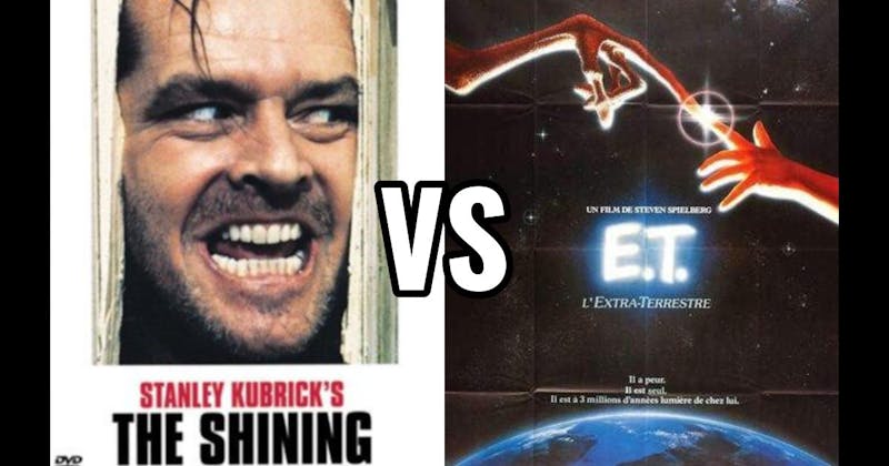 E.T. the Extra-Terrestrial (1982) vs. The Shining (1980)