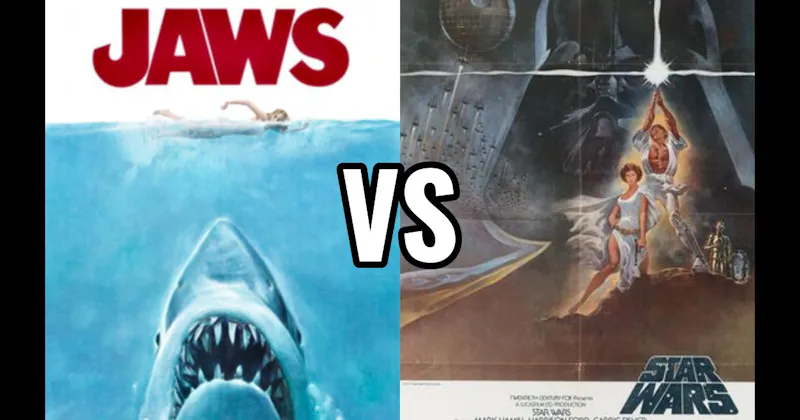 Jaws (1977) vs. Star Wars (1977)