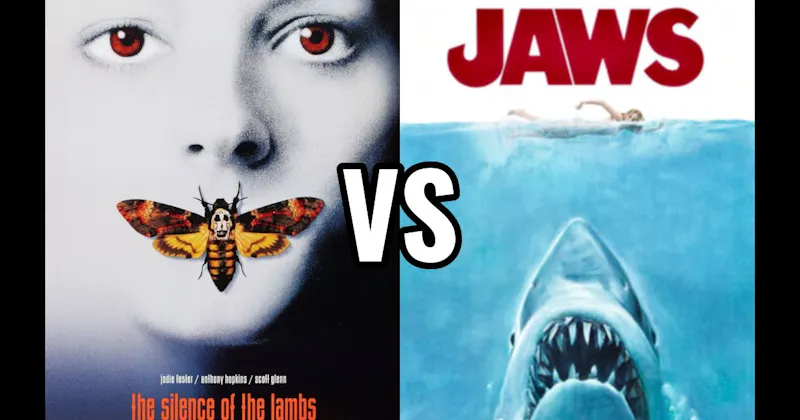 Jaws (1977) vs. The Silence of the Lambs (1991)