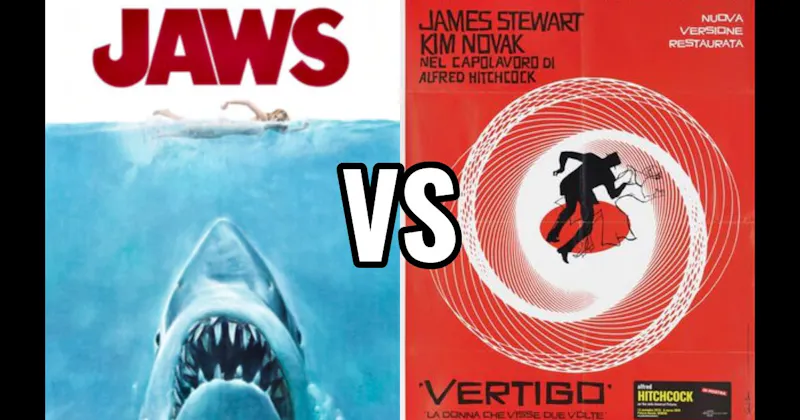 Jaws (1977) vs. Vertigo (1958)