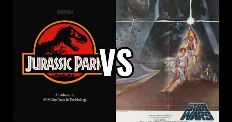 Jurassic Park (1993) vs. Star Wars (1977)