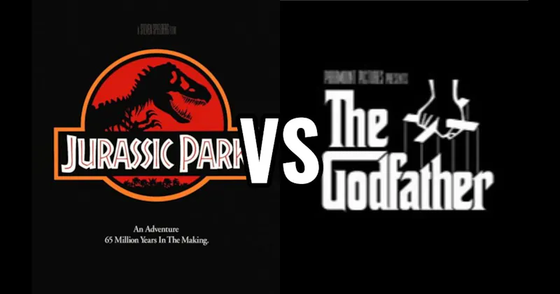 Jurassic Park (1993) vs. The Godfather (1972)