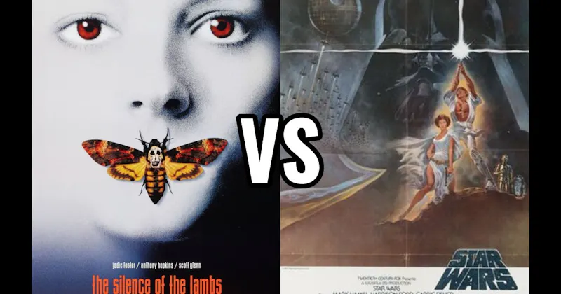 Star Wars (1977) vs. The Silence of the Lambs (1991)