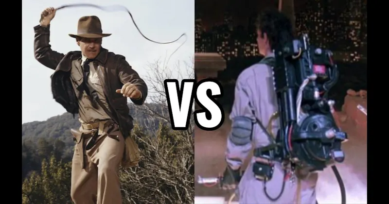 Ghostbusters Proton Pack vs. Indiana Jones' Whip