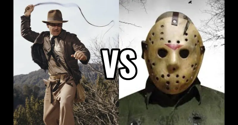 Hockey Mask (Friday the 13th) vs. Indiana Jones' Whip