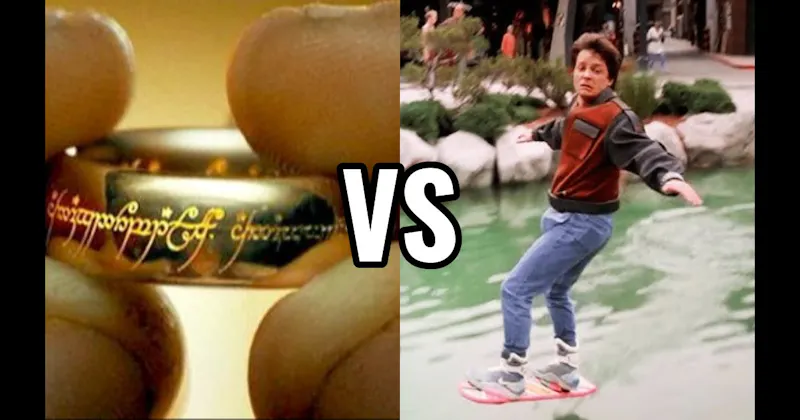 Hoverboard (Back to the Future II) vs. One Ring (The Lord of the Rings)